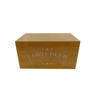 Wholesale wooden & bamboo boxes Bamboo Veneer Box with Laser Engraved Logo