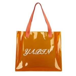 Custom Printed Mini Moq clear Transparent Pvc Eva Tpu <strong>Tote</strong> <strong>Bag</strong> <strong>Shopping</strong> <strong>Bag</strong> clear Pvc Shoulder <strong>Shopping</strong> <strong>Bag</strong> - Product Image 4