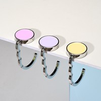 Support de Sac Portable Pliable pour Tables – Design Unique, Logo Personnalisé, Rangement et Décoration pour Sacs à Main