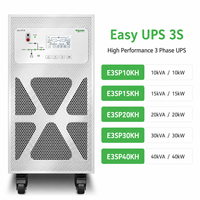 APC Easy UPS 3S Pro 10 15 20 30 40kVA 400V 3 Fasa Online UPS Baterai Eksternal Sistem Catu Daya Tak Terputus untuk Pusat Data