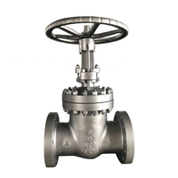 Katup gerbang flensa baja karbon API 600 besi cor ASTM A216 Wcb Material bodi API 6D DN80 flensa 150LB katup gerbang