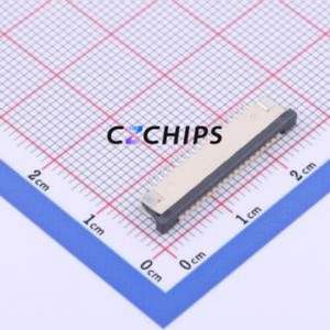 FPC-1.0AS-18PWBH25 FFC/FPC Connector SMD,P=1mm Connector Drawer Type Top Contact 18P 1mm - Product Image 1