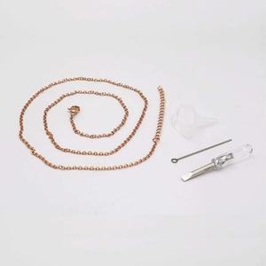 Collier urne commémoratif empreinte de patte pour cendres d'animaux de compagnie, bijou de crémation rectangulaire en acier inoxydable, souvenir pour chien, <span class=keywords><strong>chat</strong></span>, homme, <span class=keywords><strong>femme</strong></span> - Product Image 5