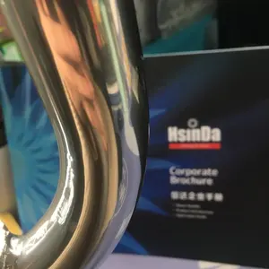 Imitierte Super-Chrom-Silber-Spiegel Hochglanz 500% Pulverbeschichtungseffekt Helles Nickel Metallic - Product Image 4