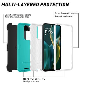 Étui pour Motorola Moto G Play 5G 2026 2025, coque <span class=keywords><strong>de</strong></span> téléphone résistante aux chocs, 3 en 1, armure sportive, anti-chute, coque <span class=keywords><strong>de</strong></span> protection pour smartphone - Product Image 5