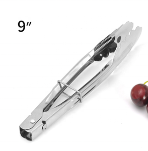 Mini de comida de acero inoxidable <span class=keywords><strong>pinzas</strong></span> con deslizante anillos pequeña concha de almeja servicio <span class=keywords><strong>pinzas</strong></span> para servir aperitivos postres ensalada - Product Image 2