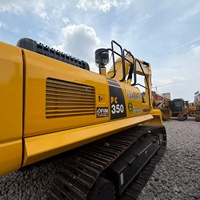 Offre Spéciale : Excavatrice d'occasion Kamatsu PC350-7 de 35 tonnes, peu d'heures de travail, modèle original