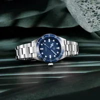 Reloj de Pulsera Mecánico Automático de Lujo para Hombre Rollstimi 2024 Nuevo con Bisel de Cerámica Luminoso NH35 Resistente al Agua Reloj RT-7910
