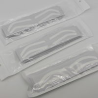 Supplies NoLabel Sample Eyebrow Tint Dye Black/ Dark Brown/ Dark Coffee/ Light Brown 5ML Private Label Brow Color Tint