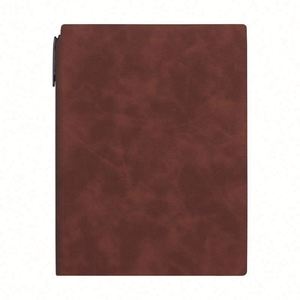 Factory <b>Custom</b> 2024 Leather Cover A5 Planner <b>Diary</b> Notebook Elastic Strap Printed Logo <b>Custom</b> Color Thread Sewing Bound USA - Product Image 1