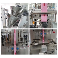 Machine de remplissage automatique CE pour sachets de café et de protéines en poudre, machine d'emballage VFFS avec remplisseur à vis haute précision