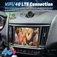 Autoradio Bluetooth Android 14 pour Maserati Levante 2017-2024, lecteur multimédia vidéo, stéréo, navigation GPS, Carplay, unité principale