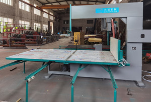 เครื่องตัดโฟมยางแนวตั้งกึ่งอัตโนมัติสำหรับที่นอน - Product Image 5