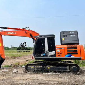 Hitachi 210 Pelle hydraulique sur chenilles d'occasion Pelle durable Caterpillar d'occasion utilisée pour la construction - Product Image 1