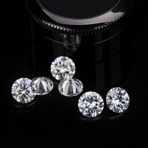 Moissanita Suelta Blanca D, Claridad VVS1, Corte Brillante Redondo, 1ct-15ct, Precios de Fábrica, Certificado GRA - Product Image 4