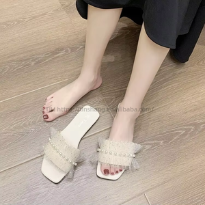 Summer New Bow Ladies <b>Slippers</b> Outdoor Beach Designer Ladies <b>Slippers</b> Fashion Mesh Leisure Ladies Luxury <b>Slippers</b> for Women - Product Image 4