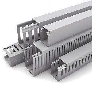 <span class=keywords><strong>Conduit</strong></span> de câbles d'usine en Chine PVC UL94V0 ROHS <span class=keywords><strong>Conduit</strong></span> de câbles Rail ignifuge électrique dans les conduits de câblage des armoires - Product Image 5