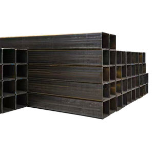 Vente flash : tubes carrés en acier SHS HSS de <span class=keywords><strong>25x25</strong></span> à 200x200, tubes carrés en acier au carbone, tubes carrés noirs - Product Image 1