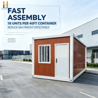 Maison modulaire miniature de 20 pieds avec systèmes intelligents intégrés - Zhonghuan Living