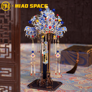 ARTYIMO <span class=keywords><strong>Phoenix</strong></span> Coronet Yuanchu Vente en gros de jouets de puzzle STEM en vrac, cadeau de mariage, décoration, kits de modèles métalliques OEM, objets de collection 3D <span class=keywords><strong>MU</strong></span> X MIAO - Product Image 5