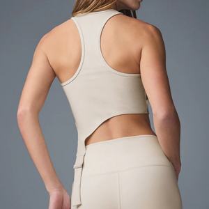 เสื้อกล้ามผู้หญิงคุณภาพสูง ระบายอากาศได้ดี รุ่นใหม่ล่าสุด พรีเมียม สำหรับฤดูร้อน สีขาว - Product Image 4