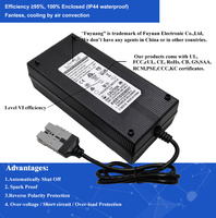Chargeur de batterie au plomb Fuyuang CE KC PSE 36V 48V 29.2V 13A 14A 15A 24V 12A