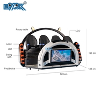 Cinéma VR 4 personnes Vr Ar Mr Equipment Simulateur 9d Réalité Virtuelle Cinéma Jeux d'arcade Cinéma