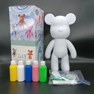 Giocattolo Orso in Acrilico Liquido per Bambini, Arte Fai-da-Te, Pittura Fluida per Graffiti - Product Image 4