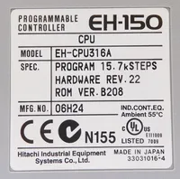 EH-CPU316A Hita-chi PLC Modul CPU Prosesor Pengontrol Merek Asli Baru Tersedia di Stok
