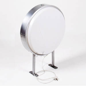 קיר חיצוני רכוב עמיד למים פרסום תאורה אלקטרונית מואר סימן אקרילי מואר תיבת אור עגול - Product Image 1