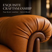 Fauteuil simple en cuir véritable de première qualité, style vintage, pour salon, balcon, fauteuil inclinable décontracté rétro