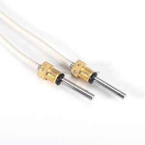 Sonde de température à haute précision personnalisée PT1000 RTD, sonde à filetage métallique pour compteur de chaleur - Product Image 2