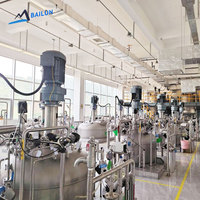 Biorreactor Industrial 316L, Fermentador, Recipiente a Presión, Motor para Fermentación Microbiana, Certificado CE, Sello Mecánico, Estéril