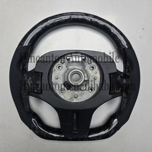 พวงมาลัยรถยนต์หนังคาร์บอนไฟเบอร์ปลอมแปลงสำหรับ BMW G Series M3 G20 G30 G80 M4 G82 M5 CS - Product Image 5