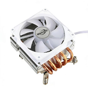 Nuevo Enfriador de Aire para CPU ITX con Diseño de Succión, 45 mm de Altura, Ventilador PWM Delgado de 4 Pines con LED RGB y Disipador de Calor de Aluminio para Computadora - Product Image 5