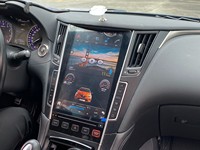Écran vertical de style Tesla Android pour Infiniti Q50 Q50L 2013-2019 Autoradio GPS Navigation Lecteur multimédia