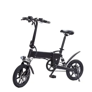 Oem China 2021 Nieuwe Fabriek Goedkope Prijs 250/350W Opvouwbare 14 Inch Wielen E Bike Elektrische Fiets