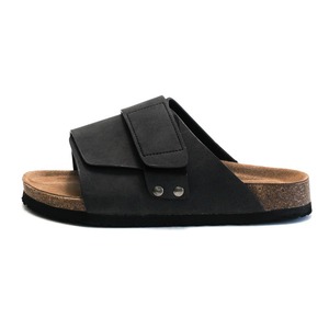 Ciabatte in <span class=keywords><strong>Sughero</strong></span> da Uomo Autunno-Estate, <span class=keywords><strong>Sandali</strong></span> Slip-On alla Moda in PU <span class=keywords><strong>con</strong></span> Dettagli in Pelle di Pino per Spiaggia, Studenti e Attività all'Aperto - Product Image 2