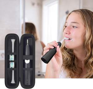 กล่องใส่แปรงสีฟันไฟฟ้าแบบแข็งพกพา รุ่นใหม่ล่าสุด สำหรับแปรงสีฟัน <span class=keywords><strong>Oral</strong></span> <span class=keywords><strong>B</strong></span> พร้อมช่องเก็บหัวแปรง - Product Image 5