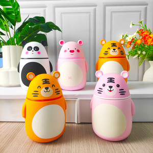 Creative Cartoon Animal Double Wall Glass Cup Student Juice Water Cup Gift Back To School - Product Image 1