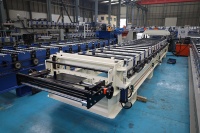 Máquina Formadora de Paneles Metálicos de Una Sola Capa de Alta Calidad, Máquina Formadora de Bobinas de Acero Corrugado y Glaseado para la Fabricación de Tejas