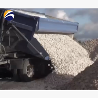 Trailer kereta jalan setapak, Trailer kereta dorong samping, Semi Trailer, karavan, kereta B-Side Dump, 5ton Superlink/Interlink, tahan lama, Australia