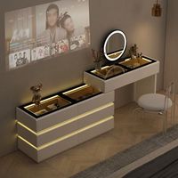 Moderne Kommoden Luxus Beliebte Große Make-up Tisch Eitelkeiten Tisch Hoch Brutto Luxus Schmink tisch Mit Spiegel
