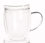 Vente en gros, vente chaude, tasse à café classique en borosilicate, ensemble de tasses à thé, verres personnalisés et autres produits en verre