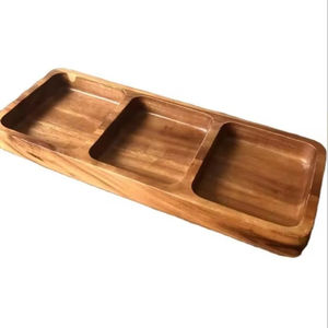 Bandeja de Servicio para Aperitivos y Café, Diseño Elegante, Decorativa, para Fiestas, Hogar, Restaurante, Hotel, Superventas - Product Image 1