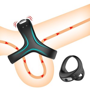 Üretral Masaj Aleti Titreşimli Yetişkin Oyuncakları Penis Halkası Boşalma Geciktirici Vibratör Erkekler için Prostat Masaj Aleti - Product Image 5