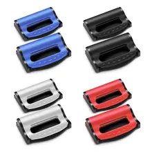 Clips universales para cinturones de seguridad de coche en 4 colores, hebilla de tope automático de seguridad ajustable, Clip de plástico, accesorios de decoración Interior para automóviles - Product Image 2