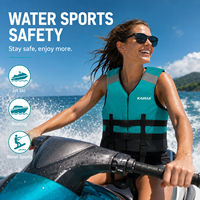 Gilet de flottabilité réglable pour adulte pour la navigation de plaisance, le jet ski, la pêche, les sports nautiques, avec sangle de hanche réfléchissante, OEM ODM