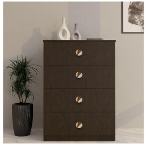 Perlengkapan Kabinet Dapur Rumah, Gagang Pintu Lemari, Gagang Laci Lemari Pakaian, Set 6 Buah, Kayu Solid Ramah Lingkungan, Multifungsi, Dekoratif - Product Image 5