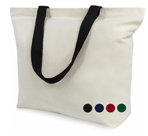 กระเป๋าผ้าใบผ้าฝ้ายดีไซเนอร์ไฮเอนด์อเนกประสงค์พิมพ์ลายตัวอักษรพิมพ์ซับลิเมชันด้วยความร้อน - Product Image 1